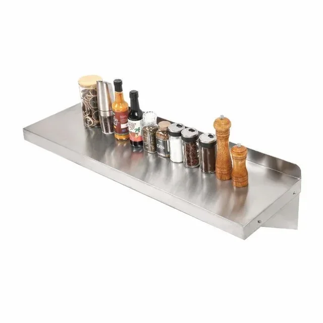 Étagère Murale Inox - Longueur 100 cm x Profondeur 30 cm