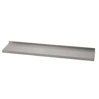 Stainless Steel Wall Shelf 1200 x 400 mm - No Visible Brackets