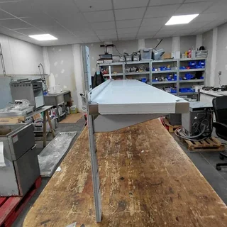 Wall Mounted Stainless Steel Shelf 1500x300 mm - Refurbished Second Hand