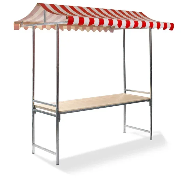 Pro Market Stall - Red and White Colors