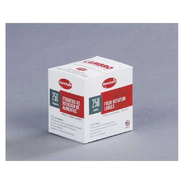 Etichetta idrosolubile - Cartone di 24 rotoli da 250 etichette