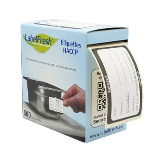 Traceability Label LabelFresh Frozen 70x45 mm - 500 units