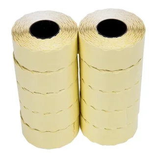 Etiquetas Lisas para Etiquetadora - Paquete de 15000