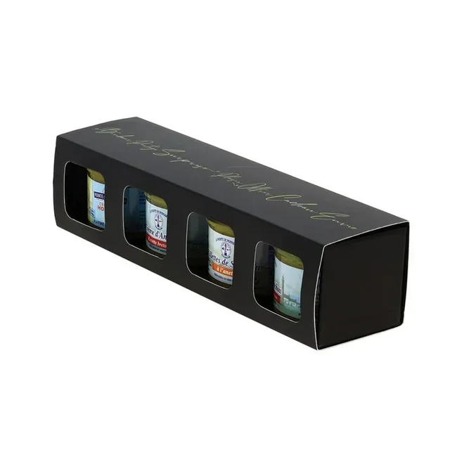 Funda Negra 4 Terrinas 90g - Formato 272 x 70 mm