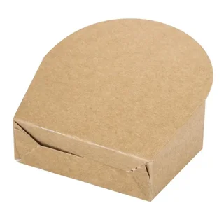 Étuis en Carton Kraft pour Bagels - Lot de 1000 unités - Compostables