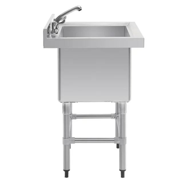Deep Bowl Sink with Backsplash 100 Litres - 770 x 600 mm