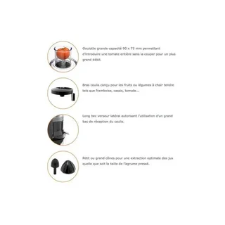 Estrattore di Succo e Coulis C 40