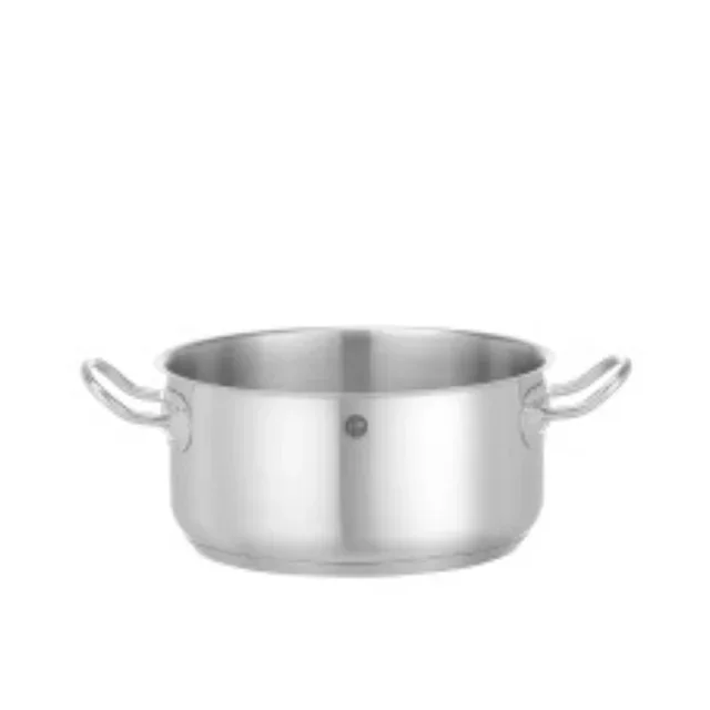 Olla de Acero Inoxidable Kitchen Line Ø 20 cm 2,9 L sin Tapa