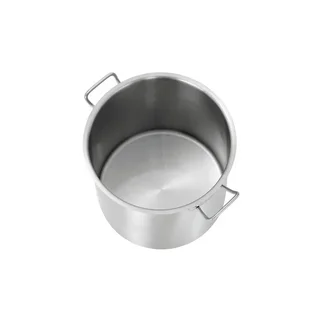 Großer professioneller Edelstahlkochtopf - 25 Liter