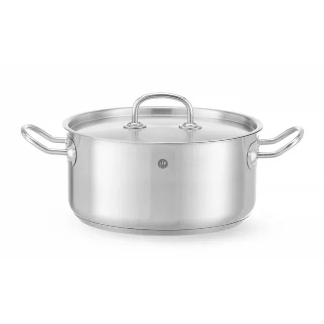 Kitchen Line Casserole with Lid - Diameter 24 cm - Capacity 4.9 Litres