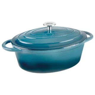 Ovaler Schmortopf 3,5 L mit Deckel Serie Ocean