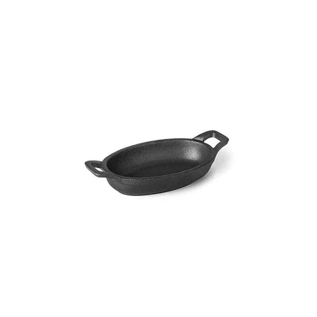 Oval Cast Iron Casserole Dish - 700 ml