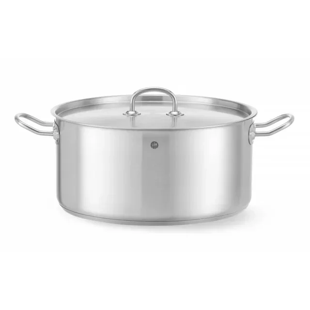 Professional Stock Pot Kitchen Line with Lid - Diameter 32 cm - Capacity 12 Litres