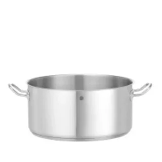 Faitout Professionnel Inox 18/10 Sans Couvercle Kitchen Line - 11,9 Litres - Diamètre 320 mm