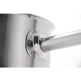 Edelstahl-Kochtopf Ø 28 cm - Fassungsvermögen 8 Liter