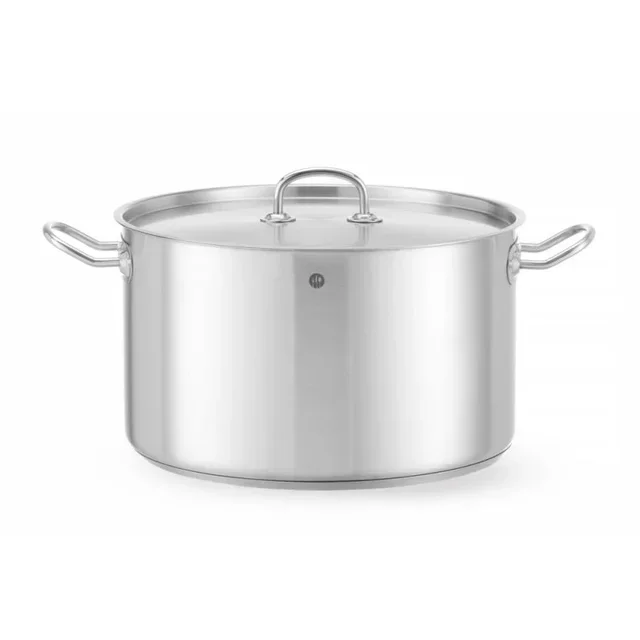 Professional Stockpot Kitchen Line with Lid - Diameter 32 cm - Capacity 15 Liters