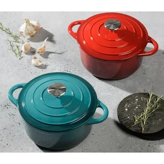 Faitout Rond avec Couvercle Océan – Diamètre 20 cm – Capacité 2,5 Litres