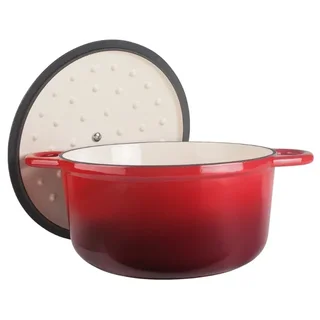Faitout Rond avec Couvercle Red – 3.5 L – Ø 24 cm