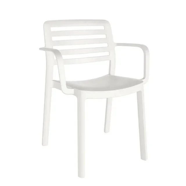Garden Chair Wind - White Color - Pack of 4 Pieces