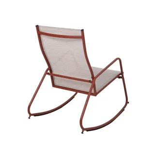 Brody Garden Rocking Chair Terracotta Colour