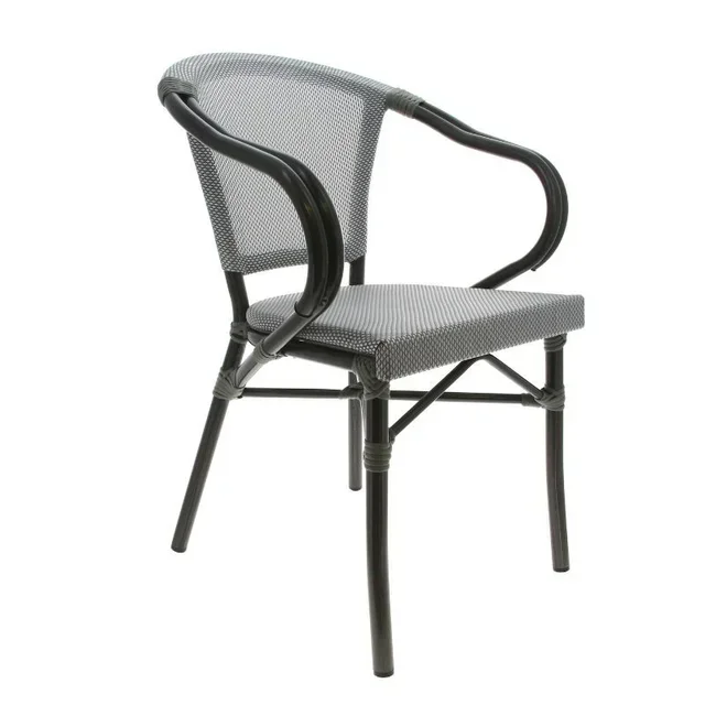 Biarritz Armchair Grey - Height 830 mm