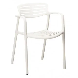 Poltrona Design Toledo Aire Branco - Lote de 2 Cadeiras