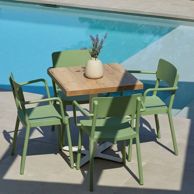 Set of 2 Lisboa Armchairs in Olive Green Velvet for Living Room