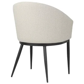 2er Set Meridian Sessel Cremefarbener Stoff