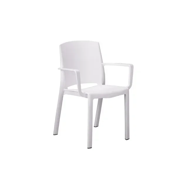 Sillón Milton Diseño Escandinavo - Blanco Puro