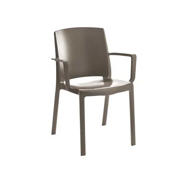 Sillón Milton - Tapizado Tela Taupe