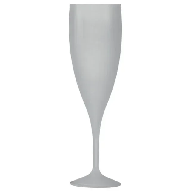 Frosted PP Champagne Flute 130ml Reusable - Pack of 100