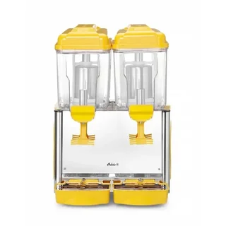 Dispensador Doble de Bebidas de Frutas - 2 Depósitos 12 Litros