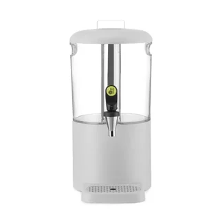 UNIQ Juice Dispenser 4 Liters White - Fruit Drink Dispenser