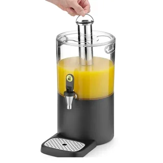 Dispensador de Suco UNIQ 4 Litros - Preto