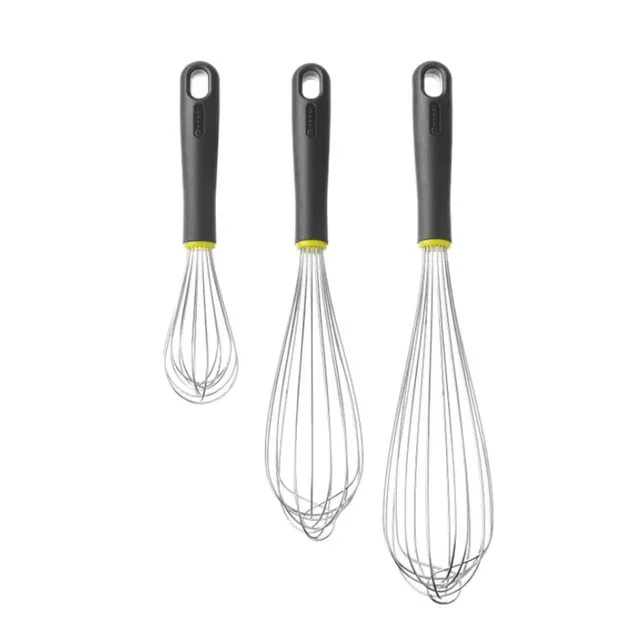Stainless Steel Kitchen Whisk 30 cm - Durable Polypropylene Handle
