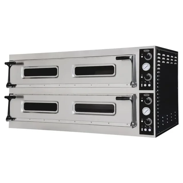 Pizza Oven Double Chamber - Capacity 2 x 9 Pizzas - Power 400 V