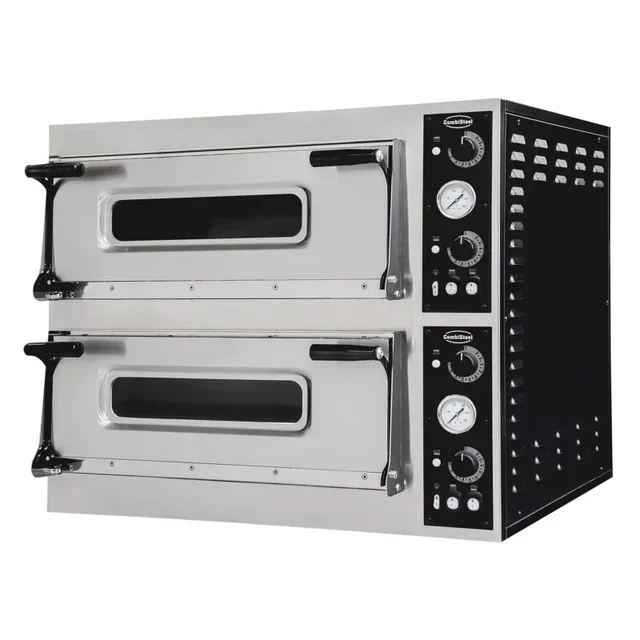 Double Chamber Pizza Oven - 2×4 Pizzas - 400V