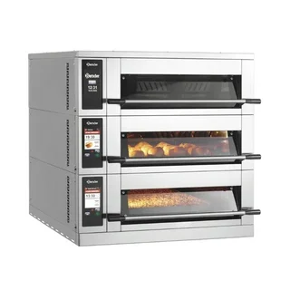 Professional Pizza Oven 3 Independent Chambers 400V Three-Phase