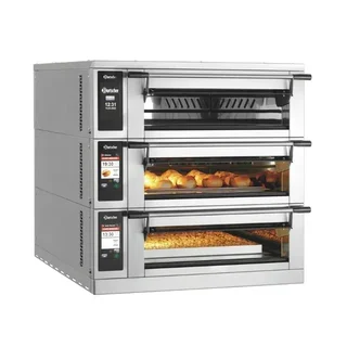 Professional Pizza Oven 3 Independent Chambers 400V Three-Phase