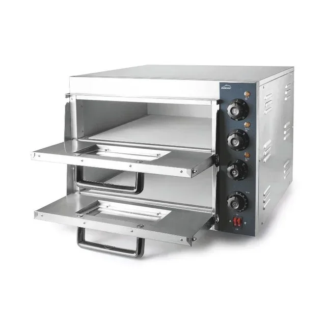 Lecco Professioneller Doppelkammer Pizzaofen