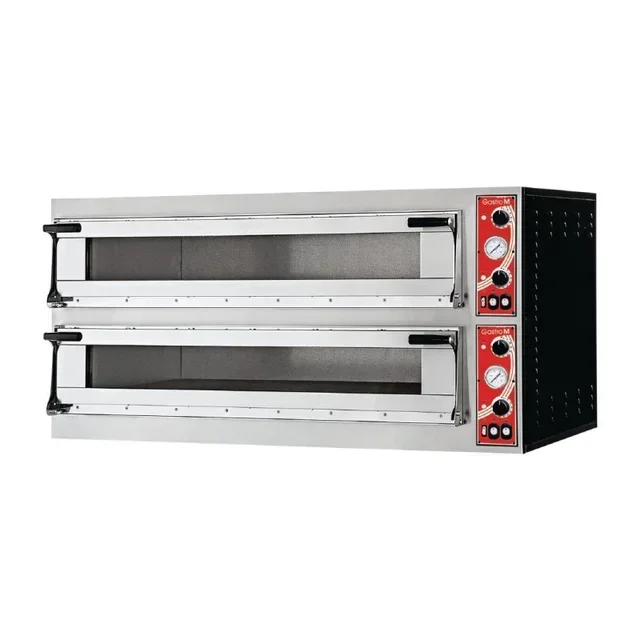 Professional Pizza Oven Naples 2 Chambers 400V
