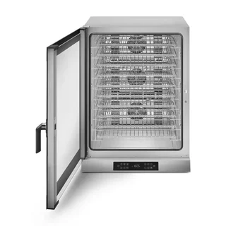 Umluftofen Alfa mit Dampfinjektion - Linksscharnier - 10 GN 1/1 Einschübe (600x400)