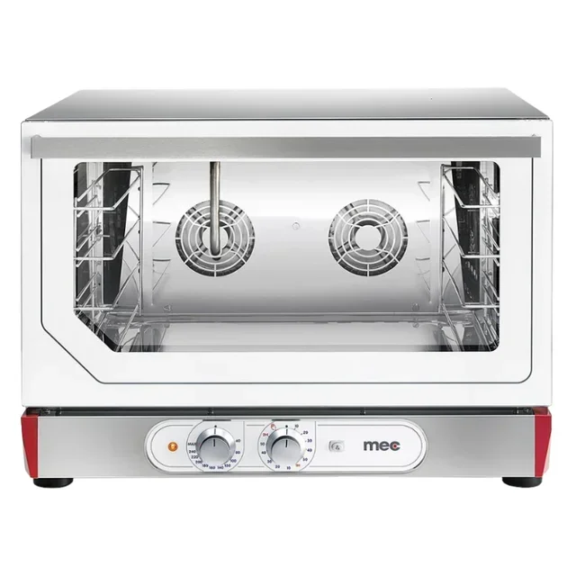 Forno a Convezione Professionale 4 Livelli GN 1/1 - Comandi Manuali Pannello Frontale