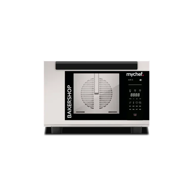 Professioneller Konvektionsofen Bakershop Air-S - Öffnung von oben - 3 Ebenen 460x330 mm