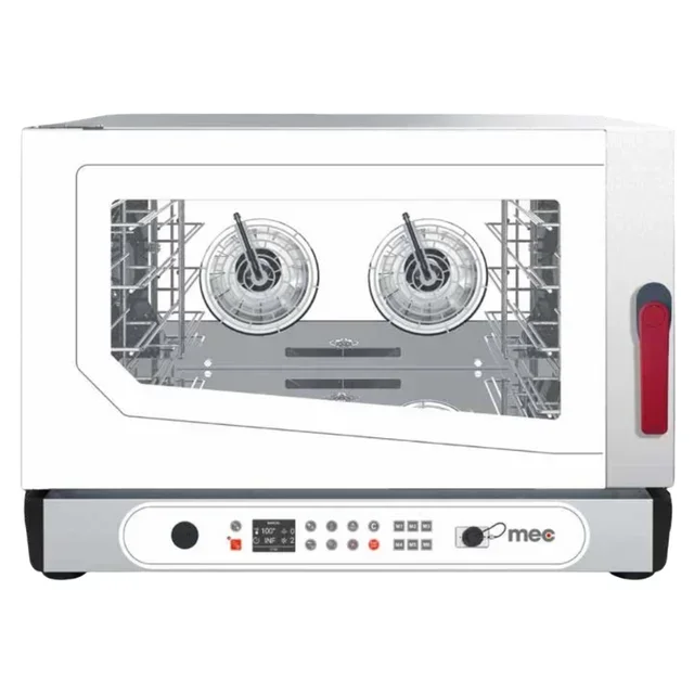 Forno a Convezione Professionale Top Pastry 4 Livelli GN 1/1 - Interfaccia Digitale Frontale Bassa