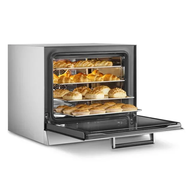 Forno Professionale a Convezione Alfa con Iniezione di Vapore - 4 Livelli GN 1/1 435x320 mm