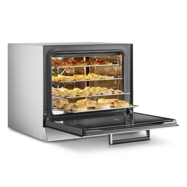 Forno Professionale a Convezione Alfa con Iniezione di Vapore - 4 Livelli GN 1/1 435x320 mm