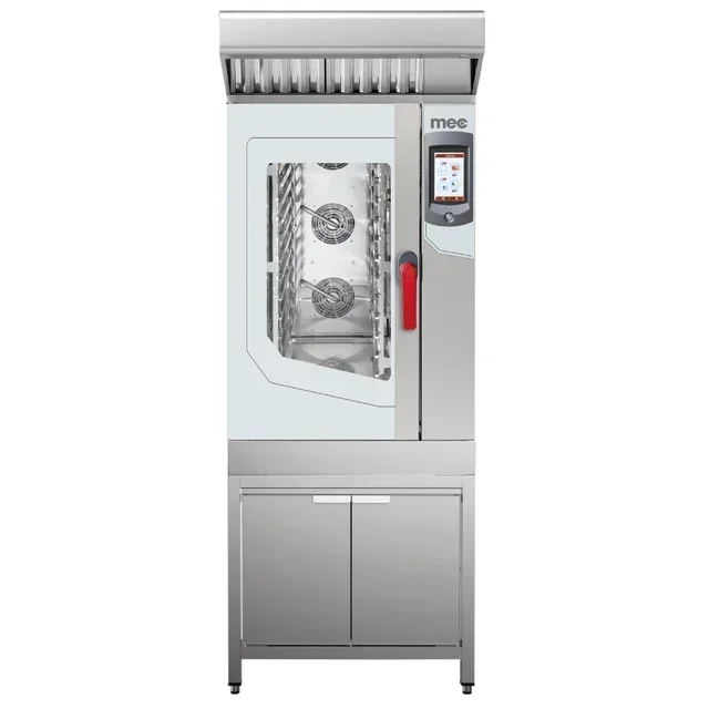 Professioneller Touchscreen-Konvektionsofen Multifunktion - 10 GN 1/1 Ebenen