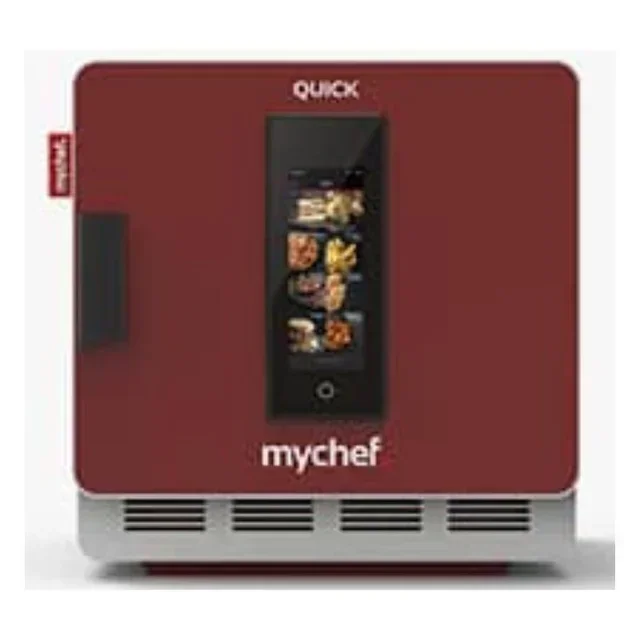 Four à Cuisson Rapide Quick 1T Rouge - Filtre Catalytique Intégré