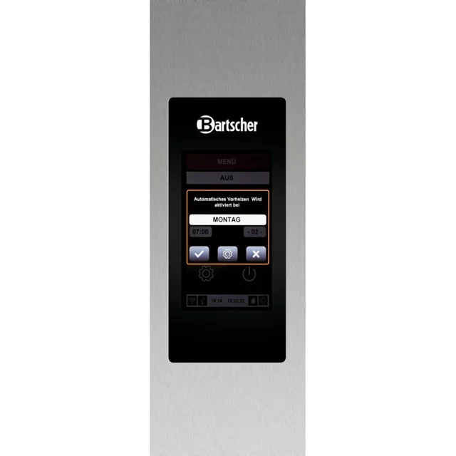 Professioneller Konditoreiofen 8 Etagen - Elektro-Gas-Kombination